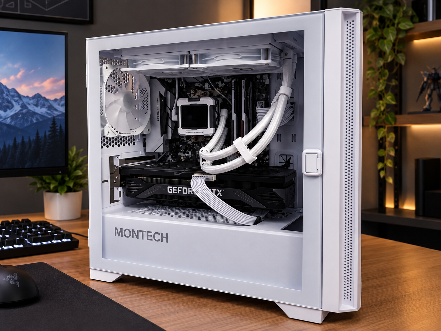 A finished custom build
